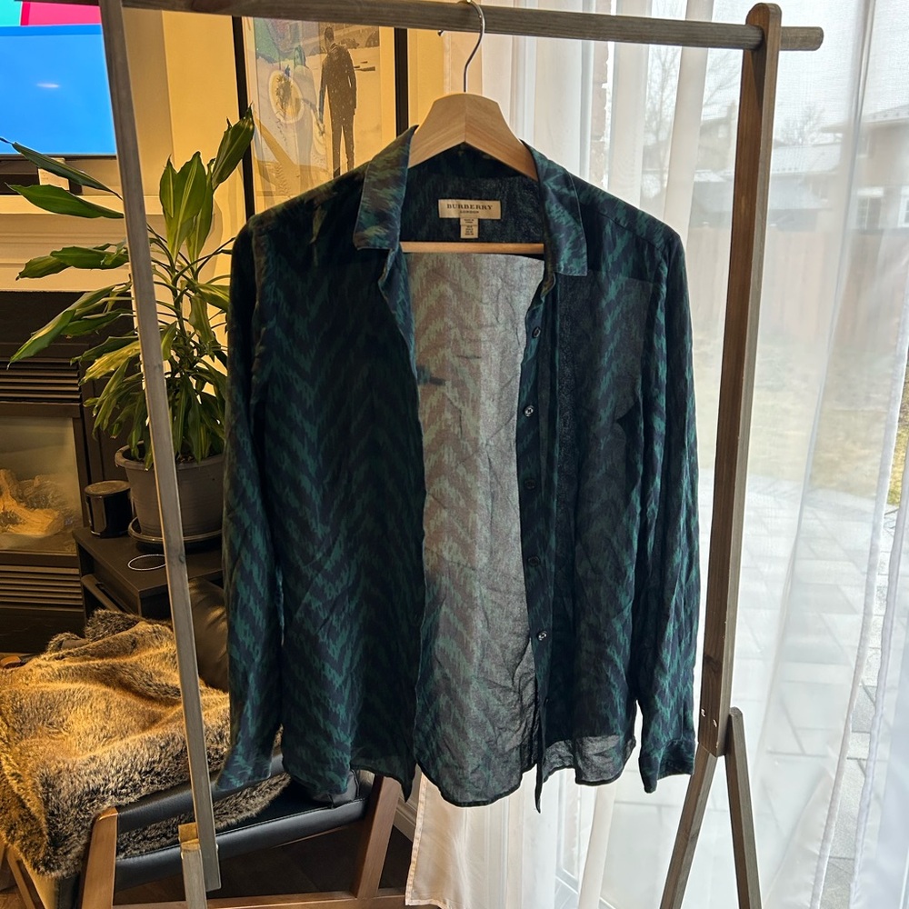 Woman’s Burberry blouse